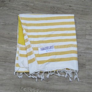 Toalla turca Peshtemal Fouta algodón microfibra playa tirar toallas Hammam Terry Fouta Toalla de playa de La India - Product Image 3