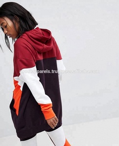 OEM personalizado sólido pulóver con capucha para mujer de alta calidad transpirable algodón a granel al por mayor más tamaño con capucha verano polar - Product Image 2