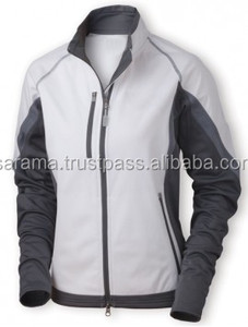 Veste Softshell coupe-vent décontractée et imperméable pour hommes bon marché Chine spandex noir rouge avec poches OEM, - Product Image 3