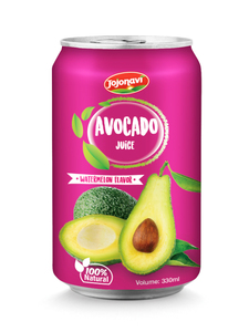 JOJONAVI Original 330ml Zumo de Aguacate Certificado Halal Puré Zumo de Fruta con Embalaje de Botella Enlatada de Azúcar - Product Image 5