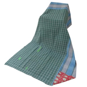 Meilleure qualité à la main coton Kantha couette Vintage cousu à la main indien jeter pour la maison ou l'hôtel utilisation-vente en gros produit en vrac - Product Image 4