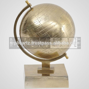 Grosir laris bola dunia logam aluminium dekoratif politik Desktop bumi geografi pendidikan anak dewasa kantor sekolah - Product Image 2