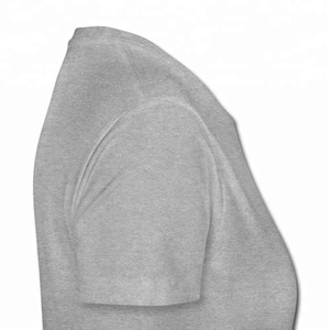 Camisetas de manga corta con logotipo para mujer, camiseta informal con estampado digital, tela de malla de servicio OEM en blanco para niñas, cuello redondo liso para adultos - Product Image 3