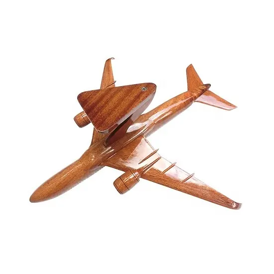 Modelo de avión de madera, modelo de artesanía de madera, modelo de barco de madera de SAFIMEX