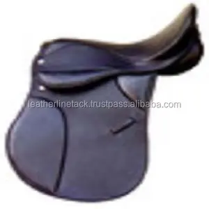 Premium Brown N Black DD Leather Horse Jumping Saddle Suppliers