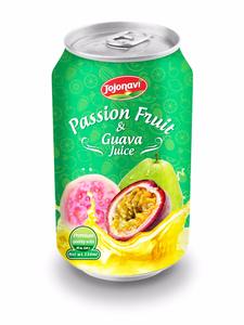 น้ำเสาวรสน้ำผลไม้ออร์แกนิกกระป๋อง330มล. เหมาะสำหรับลดน้ำหนัก - Product Image 5