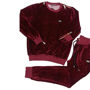 Fleece Couture <b>Jacket</b> Set Cotton Slim Fit <b>Velvet</b> Tracksuits Velour Cropped 2pc Blank Luxury Custom Logo Suede <b>for</b> Women - Product Image 5