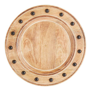 En bois Chargeur Plaque à la main - Product Image 1