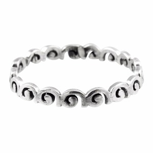Bagues en argent massif 925 de forme Midi à la mode, bijoux uniques en argent, fabricant de bijoux indiens - Product Image 1