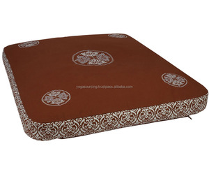 Wholesale Custom Size Zabuton Meditation Mat <b>Kapok</b> or Cotton <b>Filled</b> Yoga Products - Product Image 2