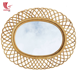 Miroir mural rond décoratif écologique, plusieurs formes disponibles, vente en gros, 10 pièces - Product Image 3