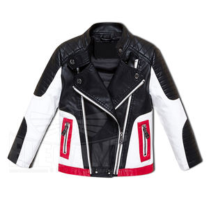 2025 Leather <b>Jackets</b> For <b>Boys</b> Fall Fashion Leather <b>Jacket</b> Children Winter Girls Outerwear Coats Infant Kids Long Sleeve Coat - Product Image 1