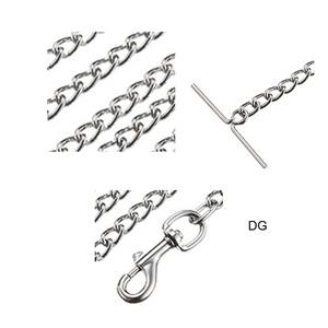 Fácil de usar Calidad Durable al aire libre Pet Iron Solid <span class=keywords><strong>Twist</strong></span> Link Tie Out Chain Lead Large <span class=keywords><strong>Dog</strong></span> <span class=keywords><strong>Leash</strong></span> - Product Image 4