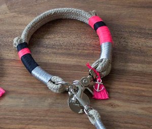 High Quality Ombre Dog Lead and <b>Collar</b> Set - Custom, Handmade Leash & <b>Collar</b> - Product Image 1