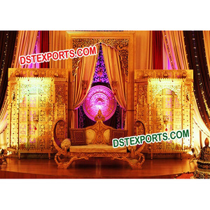 Mughal ชุดเวทีงานแต่งงานสไตล์มุสลิม,ชุดตกแต่งเวทีงานแต่งงานสไตล์ใหม่ - Product Image 1