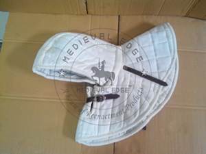 หมวกคอปกผ้าฝ้ายสำหรับใส่ในภาพยนตร์ชุดยุคฟื้นฟูศิลปวิทยาปลอกคอป้องกันอาวุธในยุคกลาง - Product Image 4