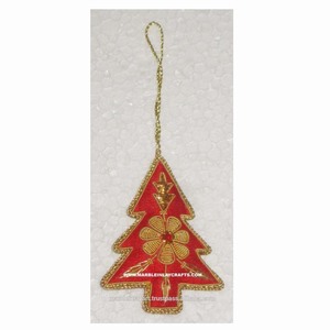 Embroidered Tree Shaped <b>Ornaments</b>-Standard Size - Product Image 1