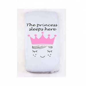 Waterproof Of 100% Organic Cotton baby Crib Sheet - Product Image 1