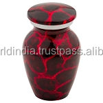 คลาสสิกที่ระลึก Pewter เผาศพโกศอุปกรณ์งานศพ BRASSWORLD อินเดีย - Product Image 6