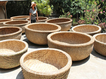 Coráculo de bambú, bote de bambú en Vietnam - Product Image 4