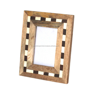 Los mejores nuevos productos, marcos de fotos de madera Natural, marco de pintura de pino de estilo americano Retro, marco de imagen moderno Mdf moldeado - Product Image 1