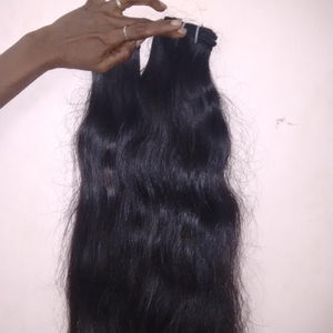 Tissage de cheveux humains bruts indiens à cuticule alignée de l'Inde 100% Un donneur Tissage de cheveux humains bruts, meilleure vente de cheveux humains bruts - Product Image 1