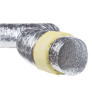 insulation non-insulation flexible duct sprial flexible ducts hose