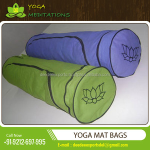Bolsa de Lona de Algodón 100% Estándar, Bolsa de Transporte de Alta Calidad con Etiqueta Privada, Fabricada en India, para Accesorios de Yoga, Color Personalizado OEM - Product Image 3