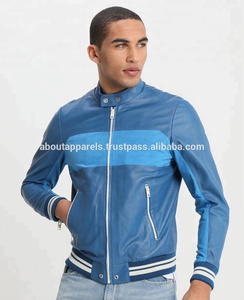 New Latest Men Bulk Wholesale Genuine Lambskin Leather Motorbike <b>Jacket</b> & Coats - Product Image 2