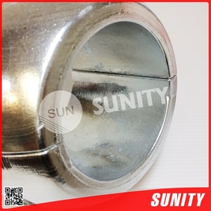 Nouvelles anodes en zinc SUNITY de Taïwan pour moteurs hors-bord, pour arbre de 80 mm x H100 mm, haute précision pour moteurs de yacht - Product Image 4