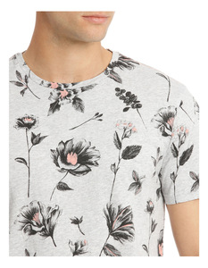 Bangladesh de fábrica de alta calidad de 100% algodón de manga corta Camiseta camisa cuello redondo de los hombres de impresión camiseta - Product Image 4