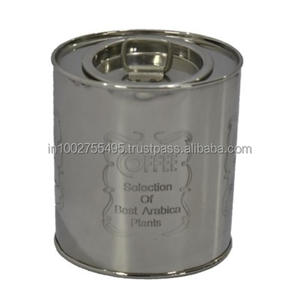 TEA BOX Classic <b>Square</b> Jar Tea Coffee Sugar Canister <b>Set</b> Eco-Friendly Tin Handmade Food Storage Rose Gold Ins-style - Product Image 6