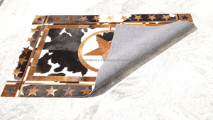 Cowhide Patch <b>Rug</b> - Product Image 6