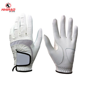 ถุงมือกอล์ฟหนังแท้สำหรับเล่นกีฬาใช้มือวัสดุผ้า PU ดีไซน์ใหม่สั่งทำโลโก้ได้ - Product Image 6