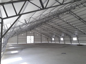 เต็นท์อุตสาหกรรมโครงสร้างเหล็กขนาด20X33ม.-ฝาครอบพีวีซีสีขาว - Product Image 2