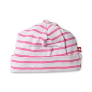 Made in India OEM Supply High Quality Custom Printed Organic Cotton Winter Baby Beanie Hat - Product Image 1