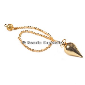 Pendule à pointe tombante en laiton - Product Image 1