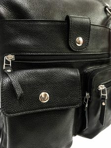 Bolso de mano de cuero Premium para mujer, bolso con asa superior suave con acabado clásico y interior espacioso para trajes diarios - Product Image 4