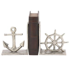 Organizador de escritorio de Metal, estante para libros, escritorio de oficina en casa, caja de libros decorativa, herramientas de barco, extremos de libros de Metal para biblioteca escolar - Product Image 1