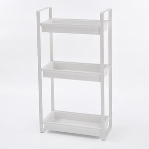3-Tier Fan Shaped Concrete Marble Design Storage Rack - Product Image 5