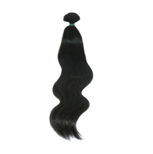 Extensions de cheveux naturels brésiliens ondulés 100% vierges Remy, double trame machine, 8-30 pouces, extensions humaines à trame fine, toutes couleurs - Product Image 1