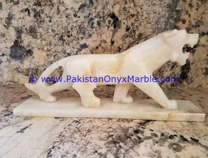 El Pakistán proveedor de ónix tallada de estatua de León - Product Image 6