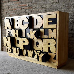 ตู้ลิ้นชักไม้สไตล์วินเทจ - Product Image 4