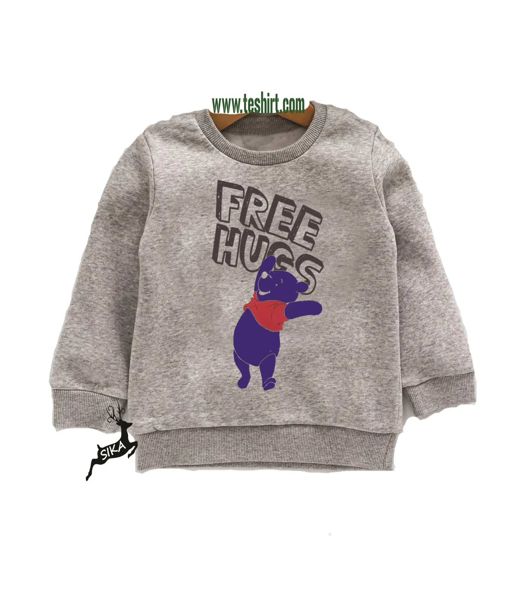 T-shirt d'hiver imprimé pour enfants, 2020, design à la mode, vente directe depuis l'usine, divers coloris