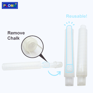 Porte-craie transparent en spirale pratique sans poussière 15 Dia X 90mm avec craie 1 PC PLOMA pour enseignant - Product Image 3