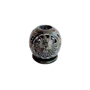 เชิงเทียนหินสบู่ทำมือสำหรับตกแต่งโต๊ะ - Product Image 1