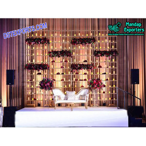 Mur de bougies de mariage au design le plus récent, panneaux de fond de scène pour mariages, décoration événementielle en Australie - Product Image 1