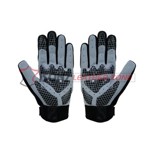 Guantes de Mecánico Personalizados de Cuero Sintético Gris Negro Resistentes al Calor y Antideslizantes para la Seguridad de las Manos de los Trabajadores, Guantes de Protección Personal - Product Image 2