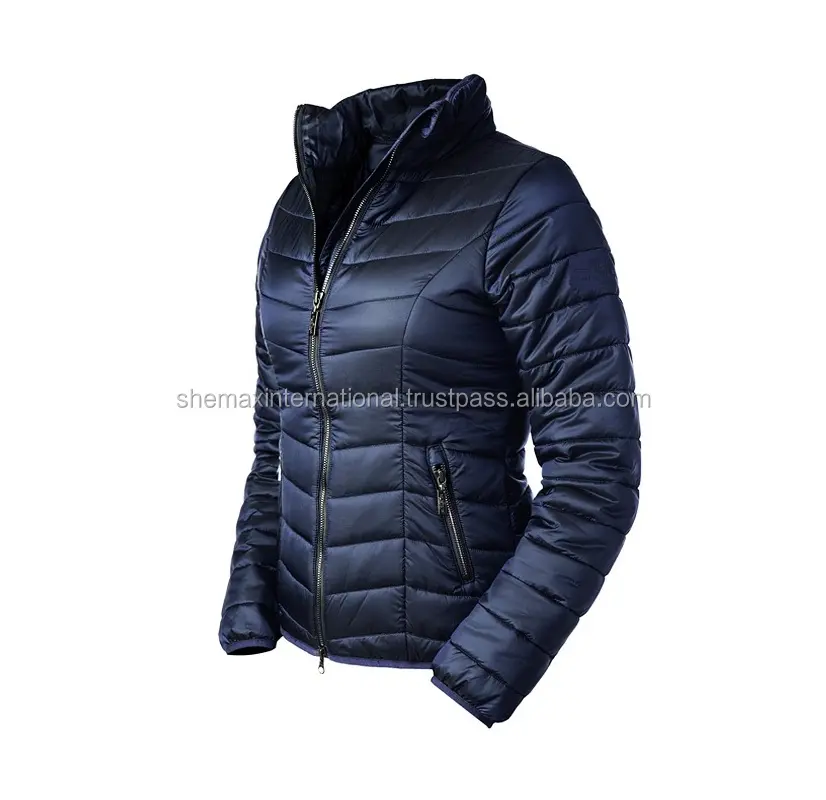 SHEMAX REITEN LICHT GEWICHT JACKE KLASSISCHE NAVY