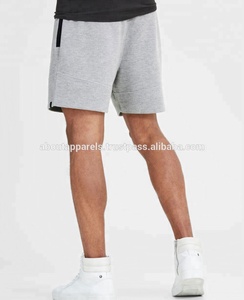Pantalones cortos de sudor de lana de algodón para hombre, nuevas Bermudas transpirables a la moda, diseño de baloncesto liso personalizado, poliéster - Product Image 6